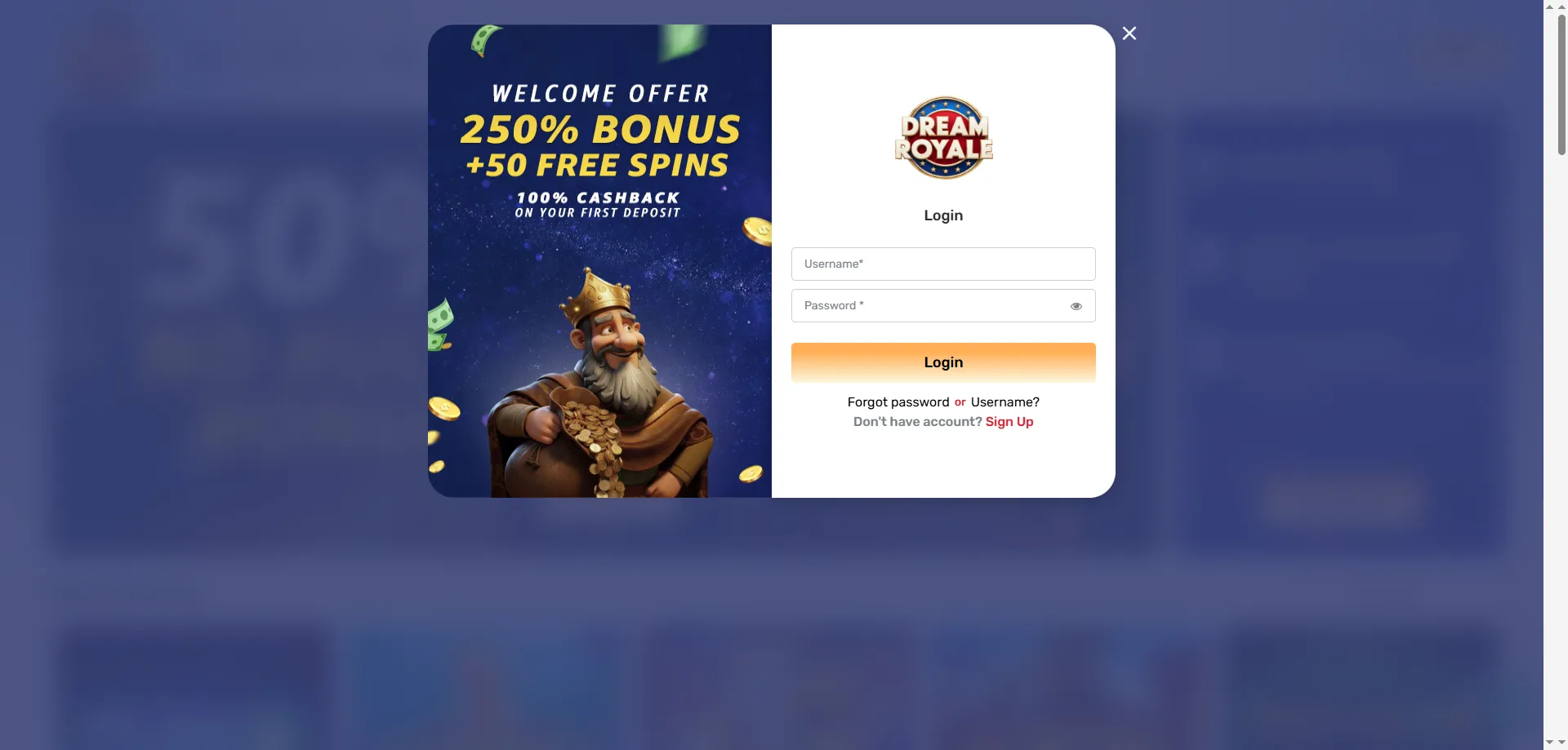 Dream Royale Casino KYC identity verification process